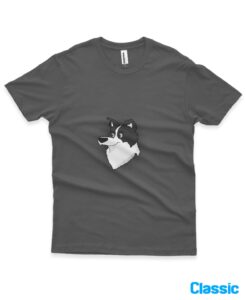 Camiseta T-shirt Masculina- Border Collie- Classic