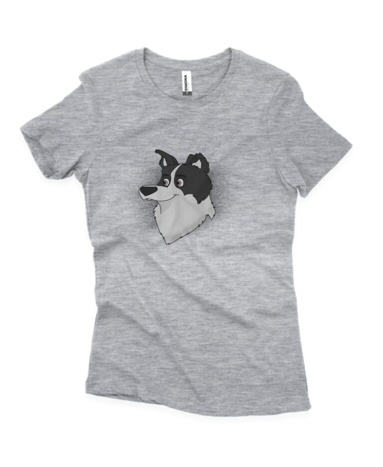 Border Collie- Camiseta Feminina